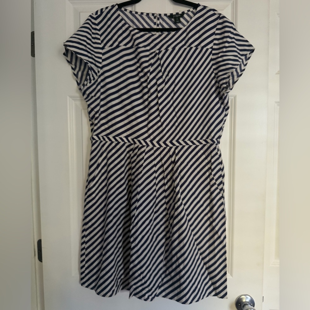 J. Crew Striped Dress